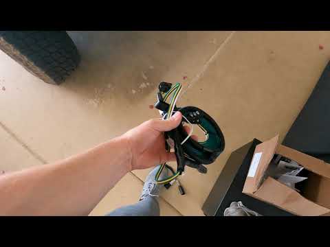 How to install tail light harness to tow a 2018 Jeep Wrangler JL.