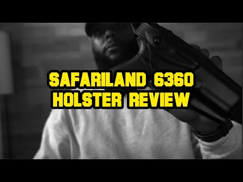 SAFARILAND 6360 HOLSTER HONEST REVIEW.