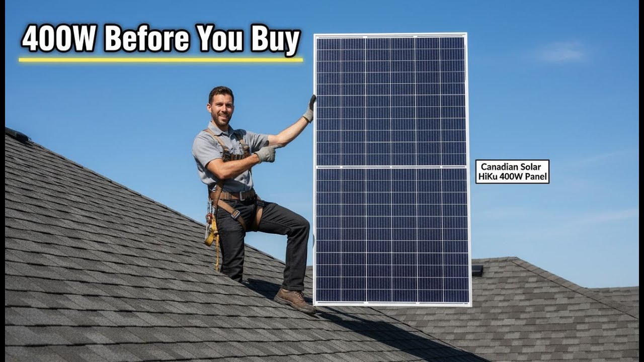 Canadian Solar HiKu 400W Panel // Things To Know Before Buy