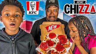 KFC NEW CHIZZA PIZZA *UNBELIEVABLE!!!*
