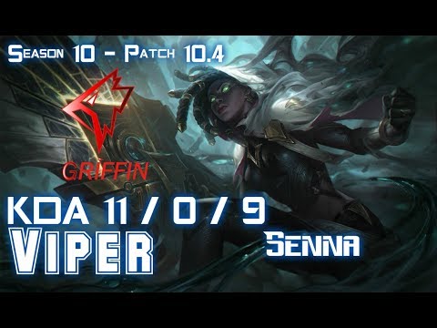 GRF Viper SENNA vs TWITCH ADC - Patch 10.4 KR Ranked