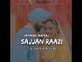 Sajjan Raazi Song [Slowed & Reverb]- Satinder Sartaaj