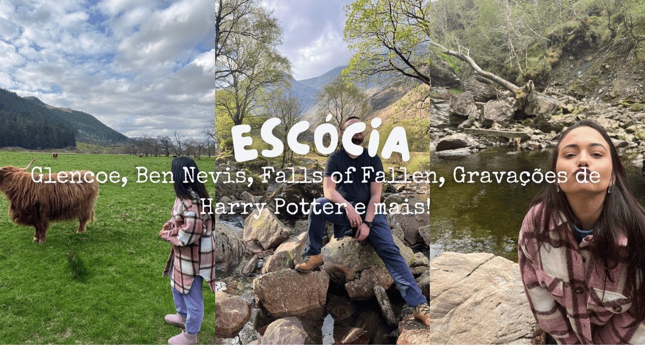 VLOG NORTE DA ESCÓCIA PARTE I - Glencoe, Ben Nevis, Cenários de Harry Potter e muito mais!