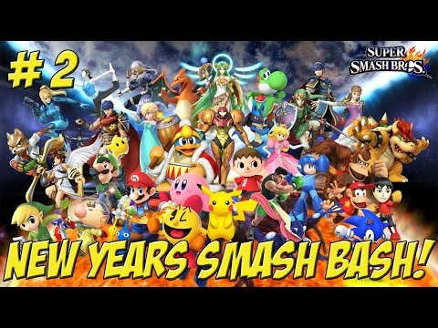 Super Smash Bros. Wii U: New Years Smash Bash! Part 2 - YoVideogames
