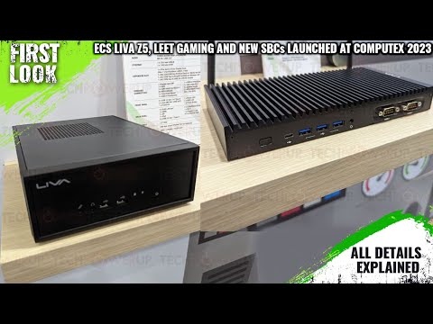 ECS Liva  Z5 Plus 4K Mini PC 4Display Out