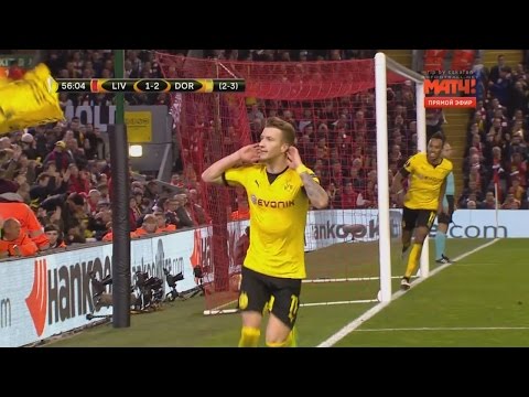 Marco Reus vs Liverpool (Away) 14/4/2016 HD 720p 50fps