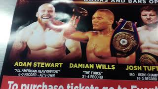 Boxing heavyweight explosion