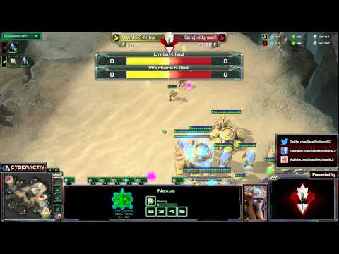 StarCraft 2 HotS - Hwangsin (P) vs. Arthur (P) Game #2