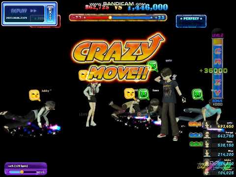 [ Audition TH ] Battle Fam #Crazy4 ( Too much So much Very much 128 Bpm ) All Perfect x56 By : Nicex
