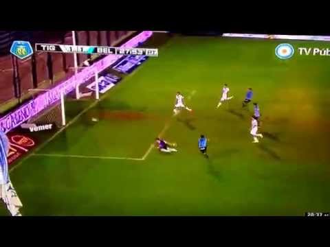 GOL PICANTE PEREYRA BELGRANO 1 TIGRE 1 HD 5/5/2014