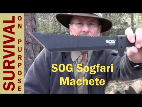 SOG Sogfari Machete Review