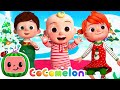 WIGGLE to Jingle Bells With Baby JJ🎄 | Christmas Dance Party | CoComelon Nursery Rhymes & Kids Songs