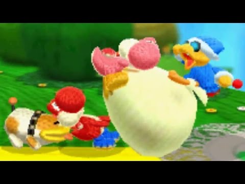 Poochy & Yoshi's Woolly World - 100% Walkthrough: World 1
