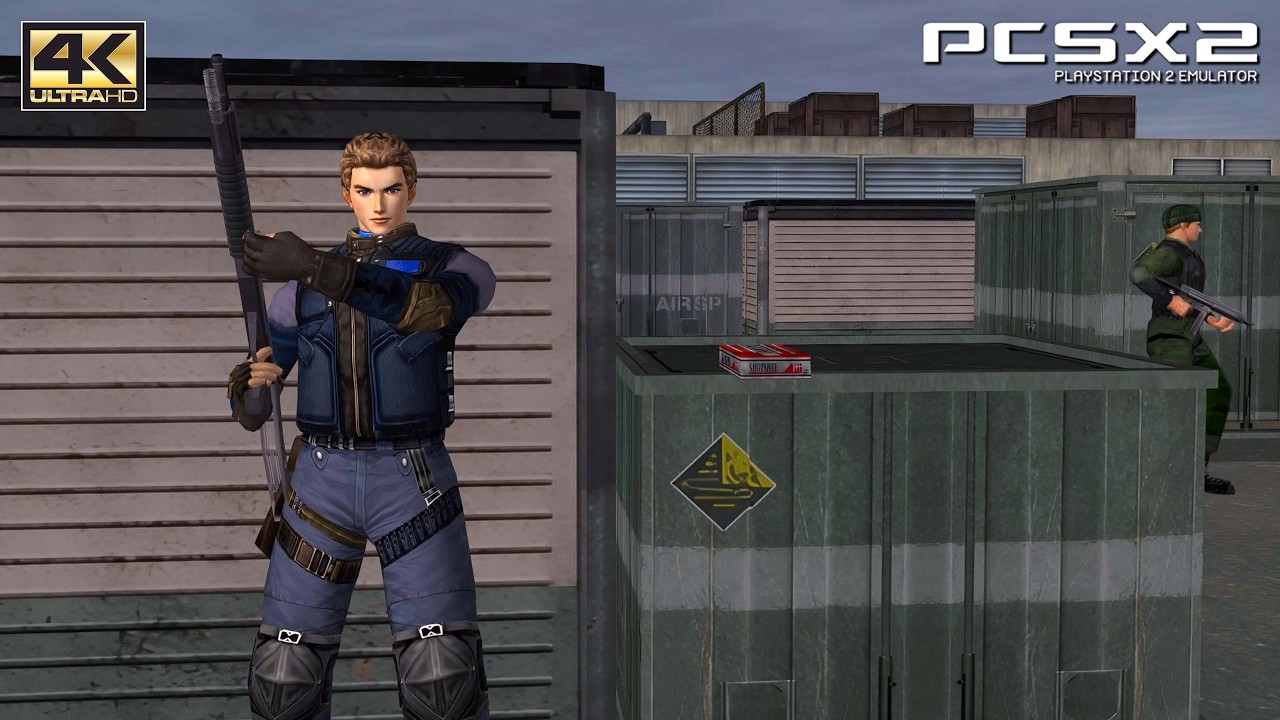 WinBack: Covert Operations - PS2 Gameplay 4k 2160p / 60 FPS LS / HD Textures (PCSX2)