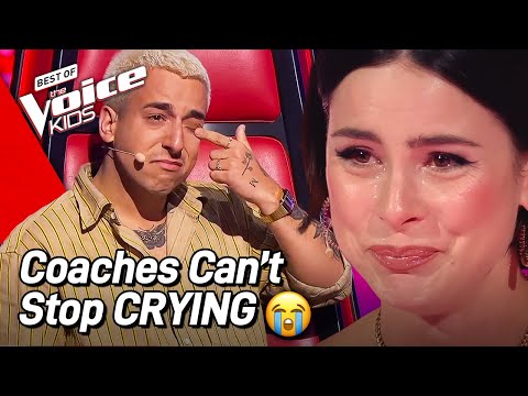 EMOTIONAL Coaches CRY During these Performances on The Voice Kids 🥲