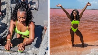 🇨🇴Travel VLOG: Colombia Part 2 | Mud Volcano, Pink Sea, Islands, and Locals!
