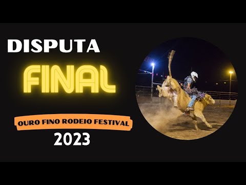 Disputa final do Ouro Fino Rodeio Festival 2023