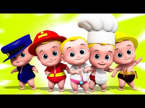 Cinq petits bébés | Comptines | Chansons pour les enfants | Five Little babies | Preschool Rhymes