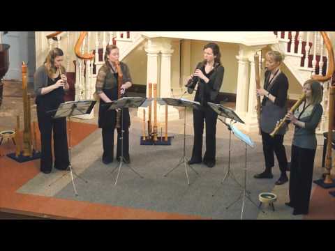 Greensleeves to a Ground, performed by Fontanella Recorder Quintet