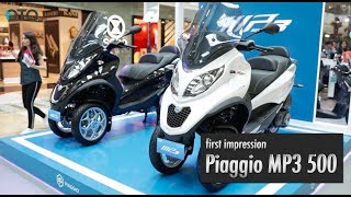 First Impression Piaggio MP3 500 I OTO.Com