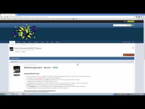 paulsoaresjr - Minecraft Dad E101 - MCD Server Whitelist Application! (WATCH THE ENTIRE VIDEO)