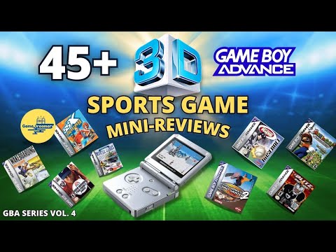 All 45+  Game Boy Advance 3D Sports Games REVIEWED