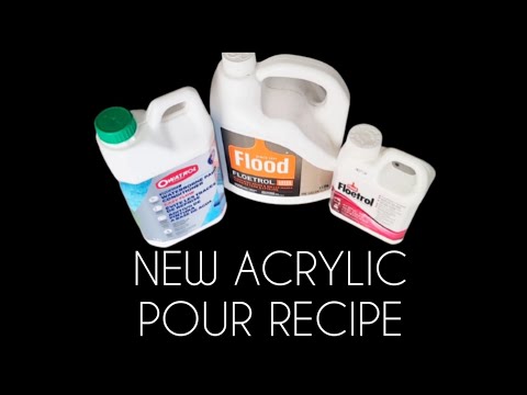 Try This New Recipe For Amazing Results + Acrylic Pouring Tips & Tricks.