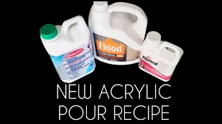 Try This New Recipe For Amazing Results + Acrylic Pouring Tips & Tricks.