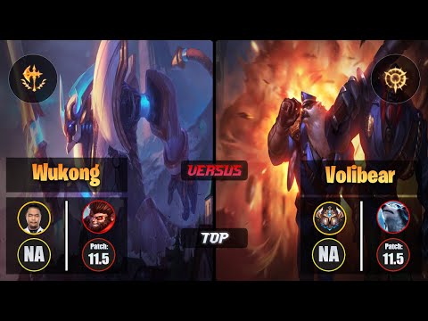Impact WUKONG (Top) [Conqueror] VS VOLIBEAR - Challenger NA Patch 11.5