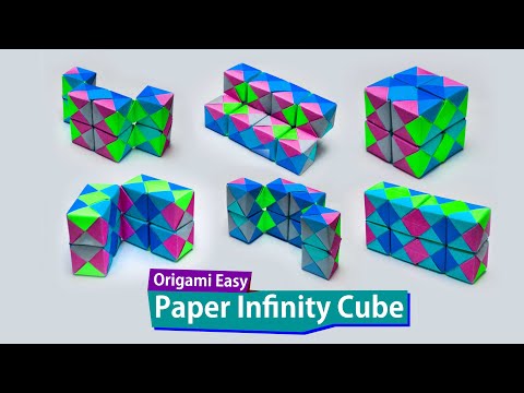 Origami Transformation Magic Cube Easy