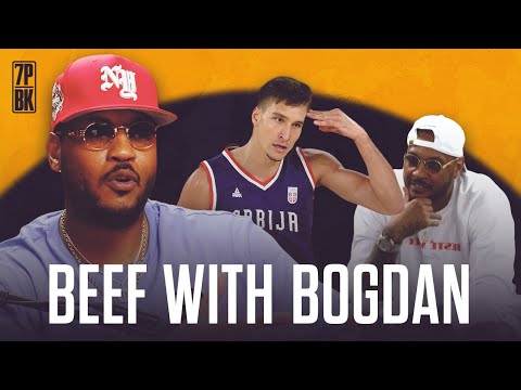 Carmelo Shares The REAL STORY Behind Bogdan Bogdanović's Celebration vs. USA