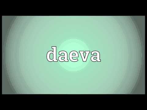 Daeva Meaning