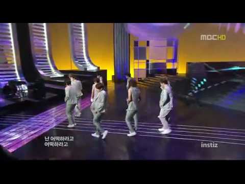 100529 MBC Music Core-Super Junior 미인아(BONAMANA).mp4