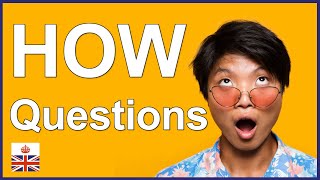 5 ways to ask a question with HOW - Learn English