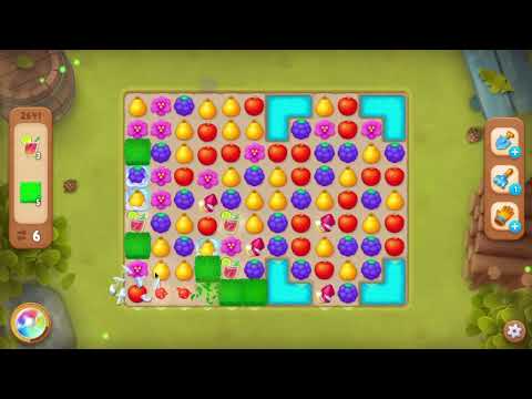 Gardenscapes level 2641 14 moves no boosters