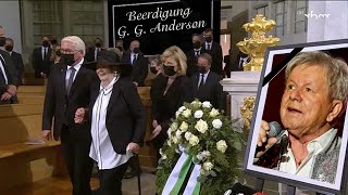 Heute Morgen! Bei der Beerdigung von G. G. Anderson. Millionen Menschen weinten vor Schmerz