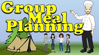 Meal Planning for Groups in the Backcountry