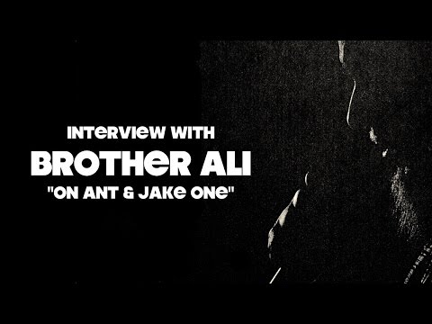 Brother Ali Interview  - on Ant and Jake One