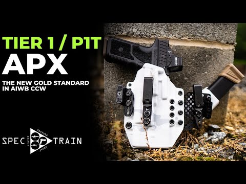 Tier 1 Concealed / P1T APX Holster - The New Gold Standard in AIWB CCW