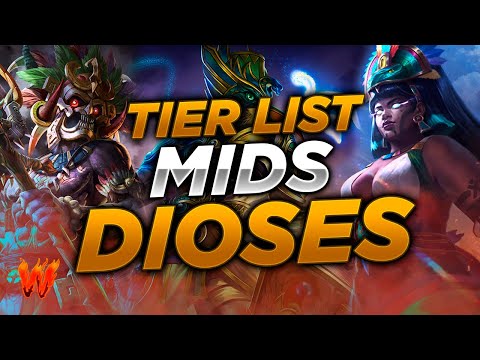 TIERLIST MIDLANERS - Warchi - Smite Tierlist