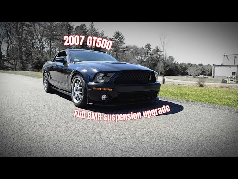 Full BMR suspension upgrade on an 07 GT500 Mustang part 1
