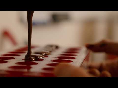 Chocolates in the molding