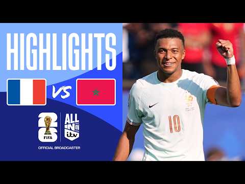 فرنسا 2-0 المغرب — أبرز اللقطات
