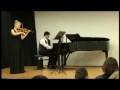 E. Grieg - Sonata for Violin and Piano No. 2 in G op. 13 - Lento doloroso, Allegro vivace