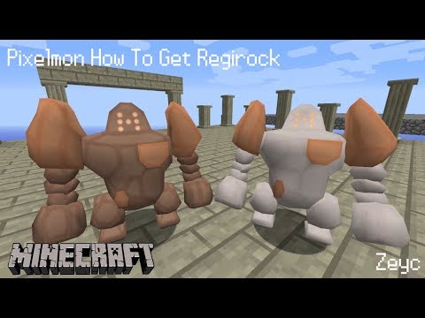 Pixelmon How To Get Regirock