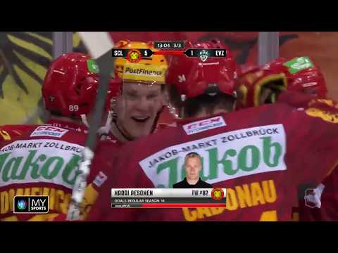 SCL Tigers - EV Zoug 5-1 (2-0; 1-1; 2-0)