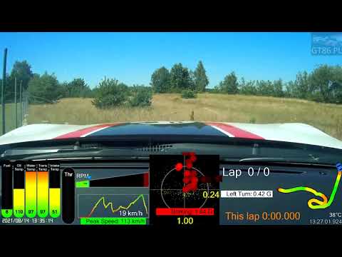 Flatout POWER Festival 2021 - GT86 wypadek onboard