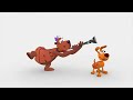 Word World 2010 Dancing Dog Part 1 Horn Dance To The Music