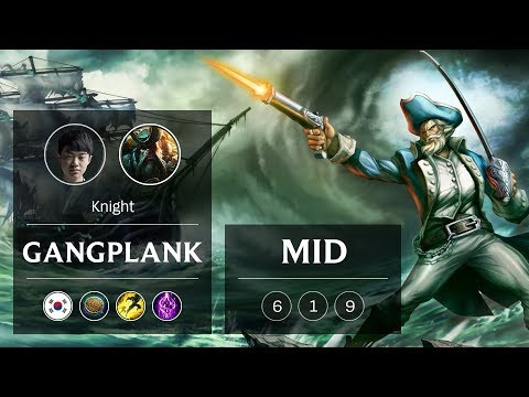 Gangplank Mid vs Ryze - KR Grandmaster Patch 9.3