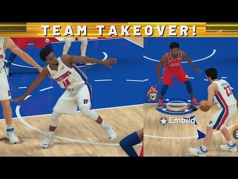 NBA 2K19 My Career EP 13 - Team Takeover Cheese!